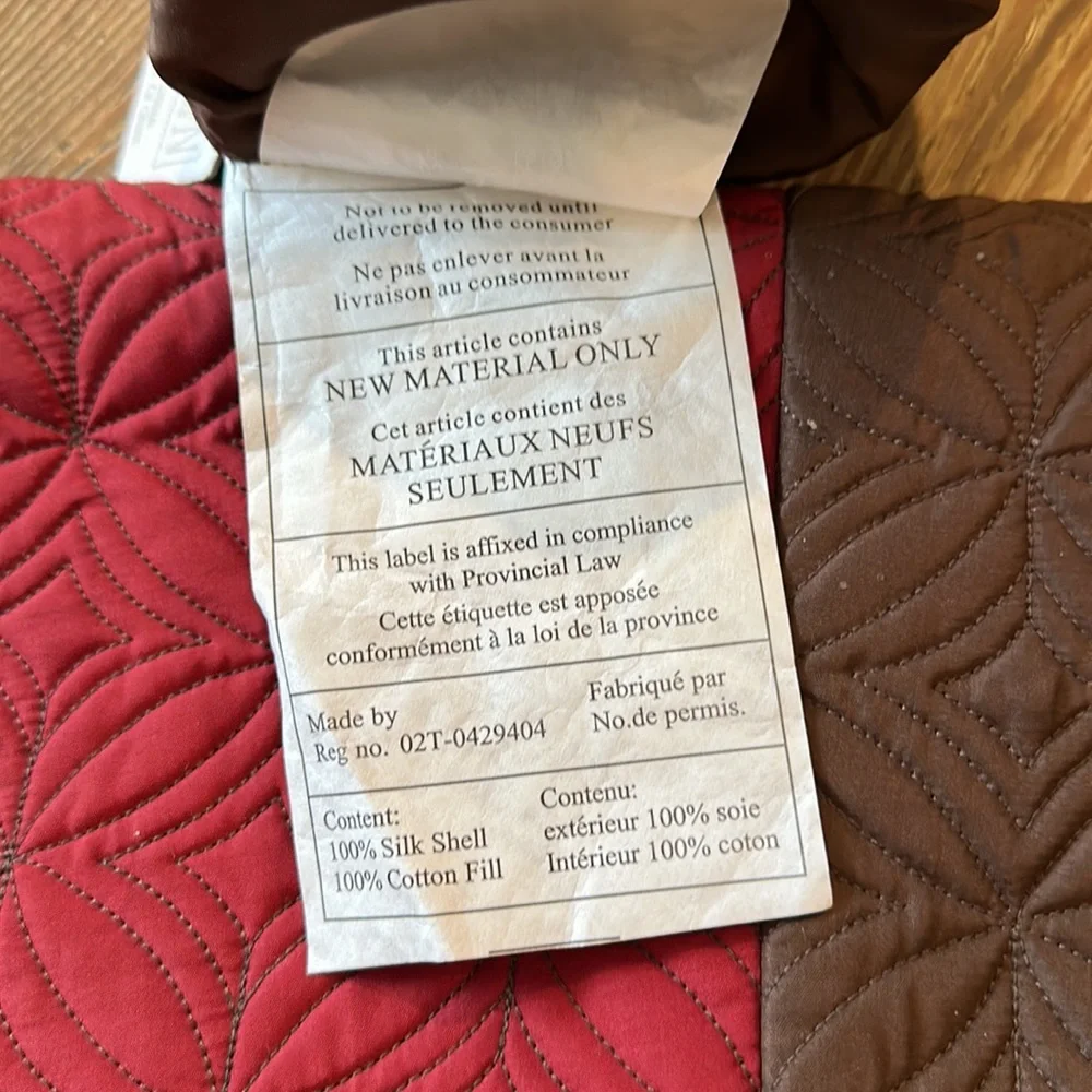 Restoration Hardware Silk Christmas Stockings red & brown price is each 2 avail